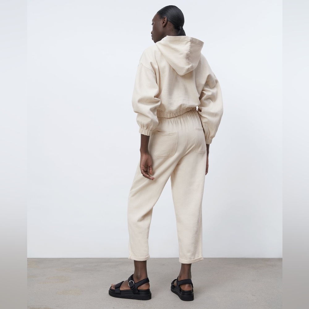 ZARA  SERGED JOGGER SET